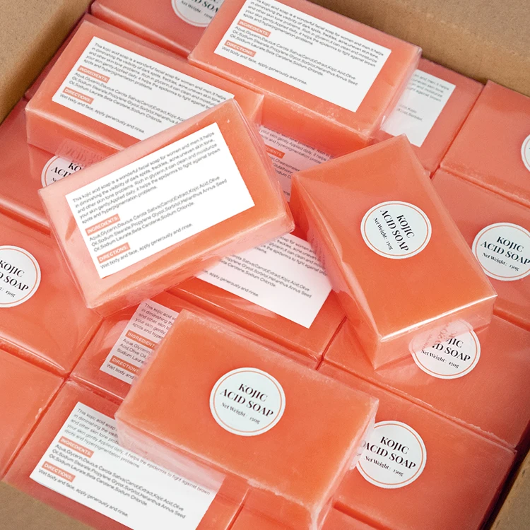 face body soap moisturizing whitening brightening dark spot  kojic acid Soap