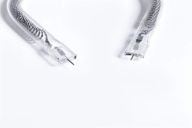 OEM ODM halogen quartz infrared carbon fiber  quartz heating heater microwave infrared quartz heating tube heating lamp