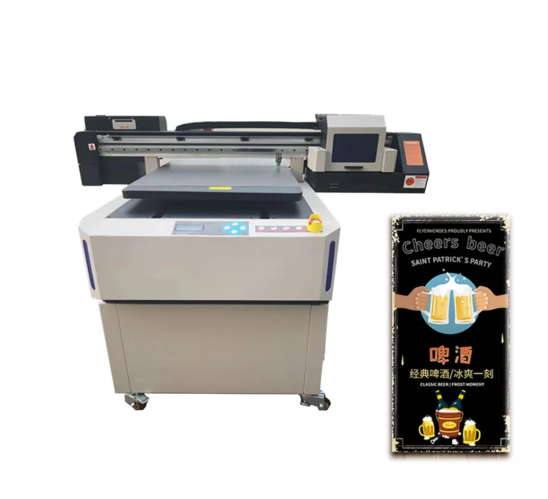 High Quality Aluminum Acrylic board Embossing 3D Effect 60x90 I3200 for Gift Shop UV LED inkjet Printing machine