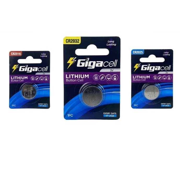 3V CR2016 Button lithium battery Car remote control battery  Blister Pack