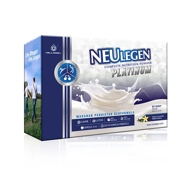 High Quality Best Selling Neulegen Platinum Complete Nutrition Powder with High in Calcium and Minerals