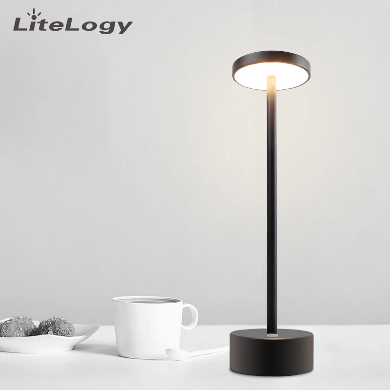 Современные товары для дома в американском стиле, перезаряжаемая настольная лампа для декора