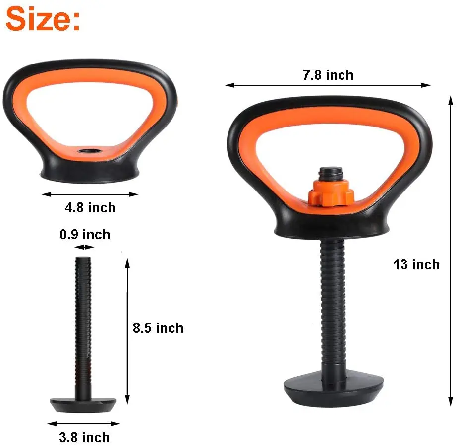 1 дюймовая Резьбовая ручка для гирлянды-регулируемый захват для гирлянды для гантелей, штанги