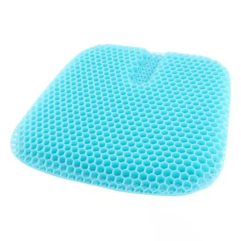 Amazon car ice pad summer cooling to hot air breathable gel cushion honeycomb cushion car office chair cushion cool ice pad