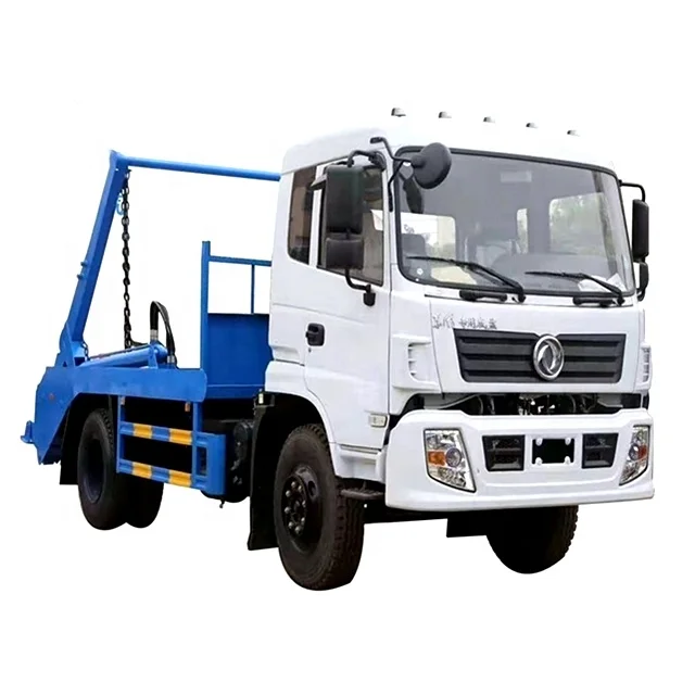 8cbm Dongfeng Garbage Truck 10 tons Skip Loader Garbage Bin Waste Container for Waste Management