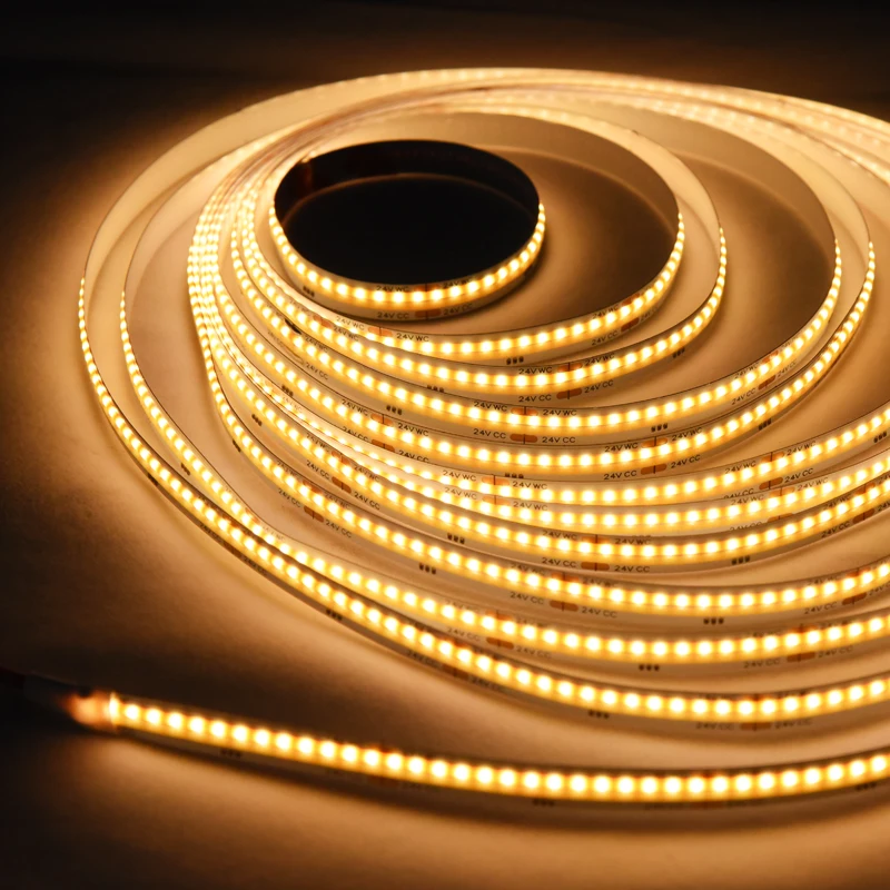 Chinese suppliers led rope lights 24v 9w ip20 560/m led strip light waterproof transmission led lights