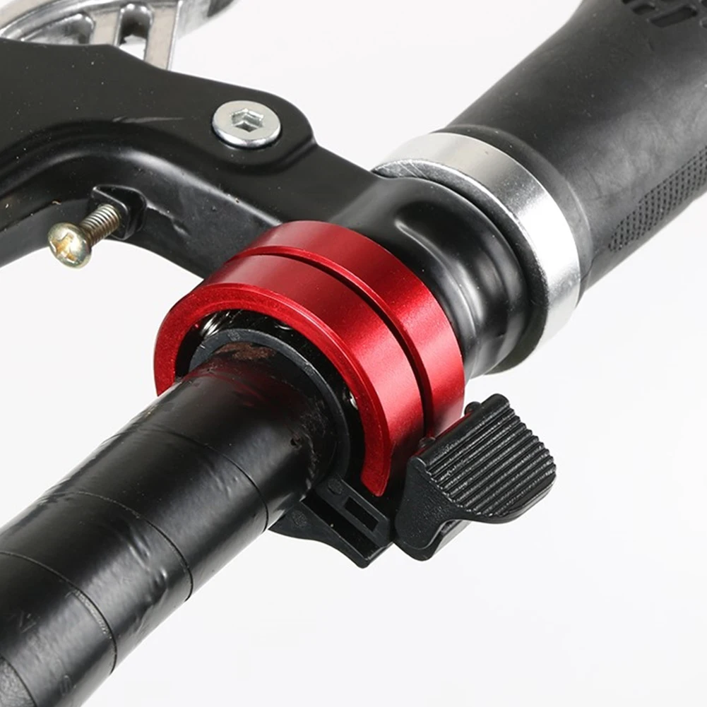 Dual-Ring Bicycle Bell Aluminum Alloy MTB Bike Safety Warning Alarm Cycling Handlebar Bell Ring Bicycle Horn Cycling Accessories