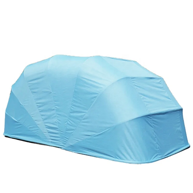 Foldable Lockable Carport Shelter Canopy Garage For  Sedan and Suv Cocoon Shape Car Park and House