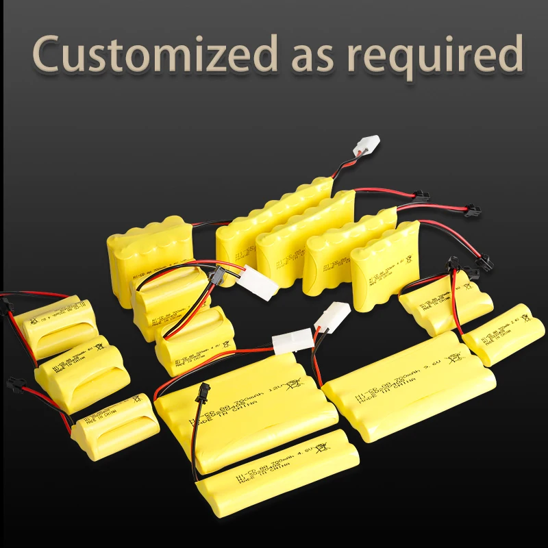 Factory rechargeable cell nicd AA 700mAh 7.2V kids toy truck vehicle car toys battery for motorcycle