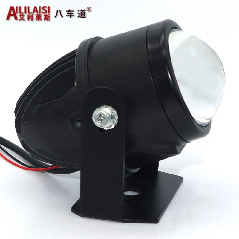 For Motorcycles Bike Off-Road External Led integrated Bifocal Lens Laser Fog Light High Low Beam waterproof Front Bumper Lamp