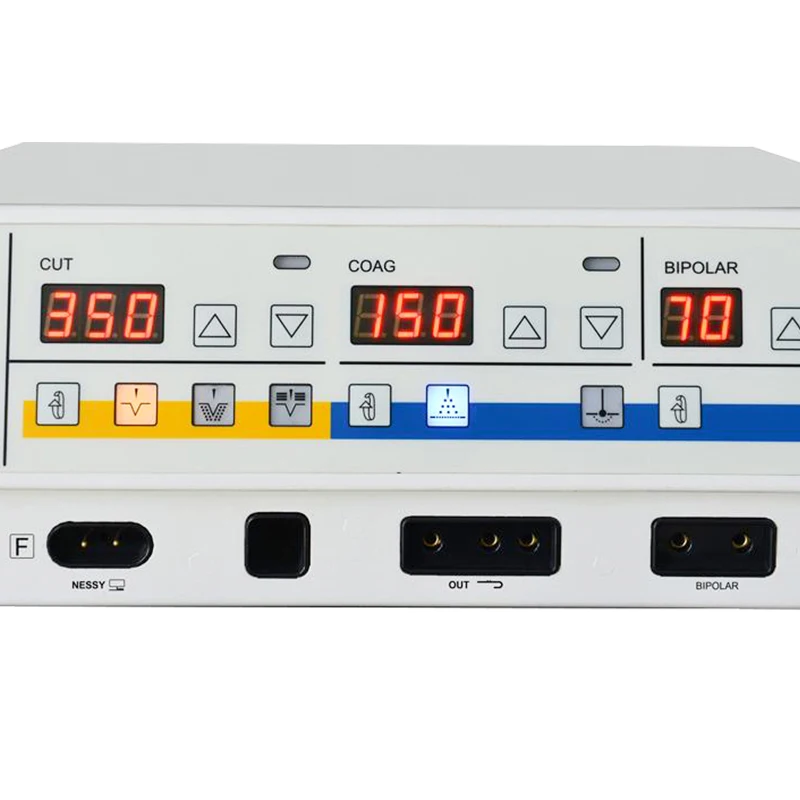 400W TVM-350C Diathermy Machine Electrosurgical Generator Electric Power Source Steel Metal Acrylic-Electrosurgical Unit