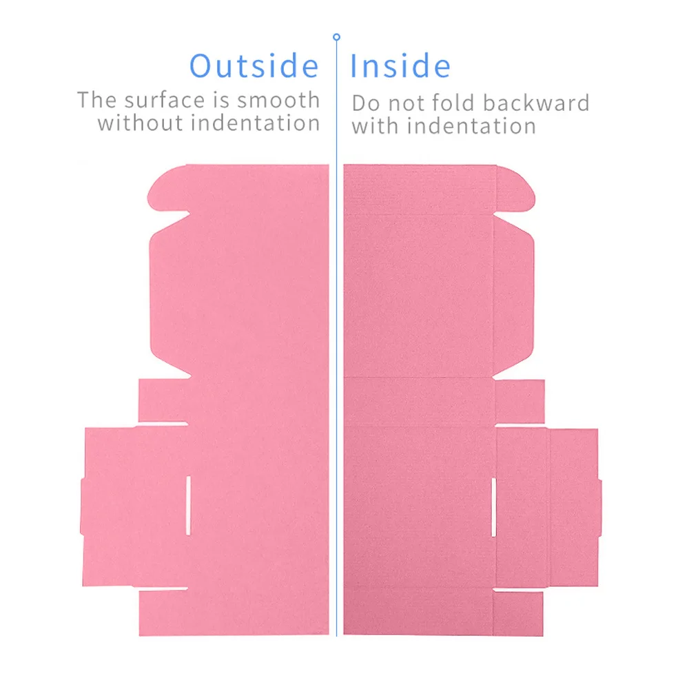 Custom Logo Pink Shipping Boxes for Small Business Small Corrugated Mailer Cardboard Boxes for Packaging Gift Boxes