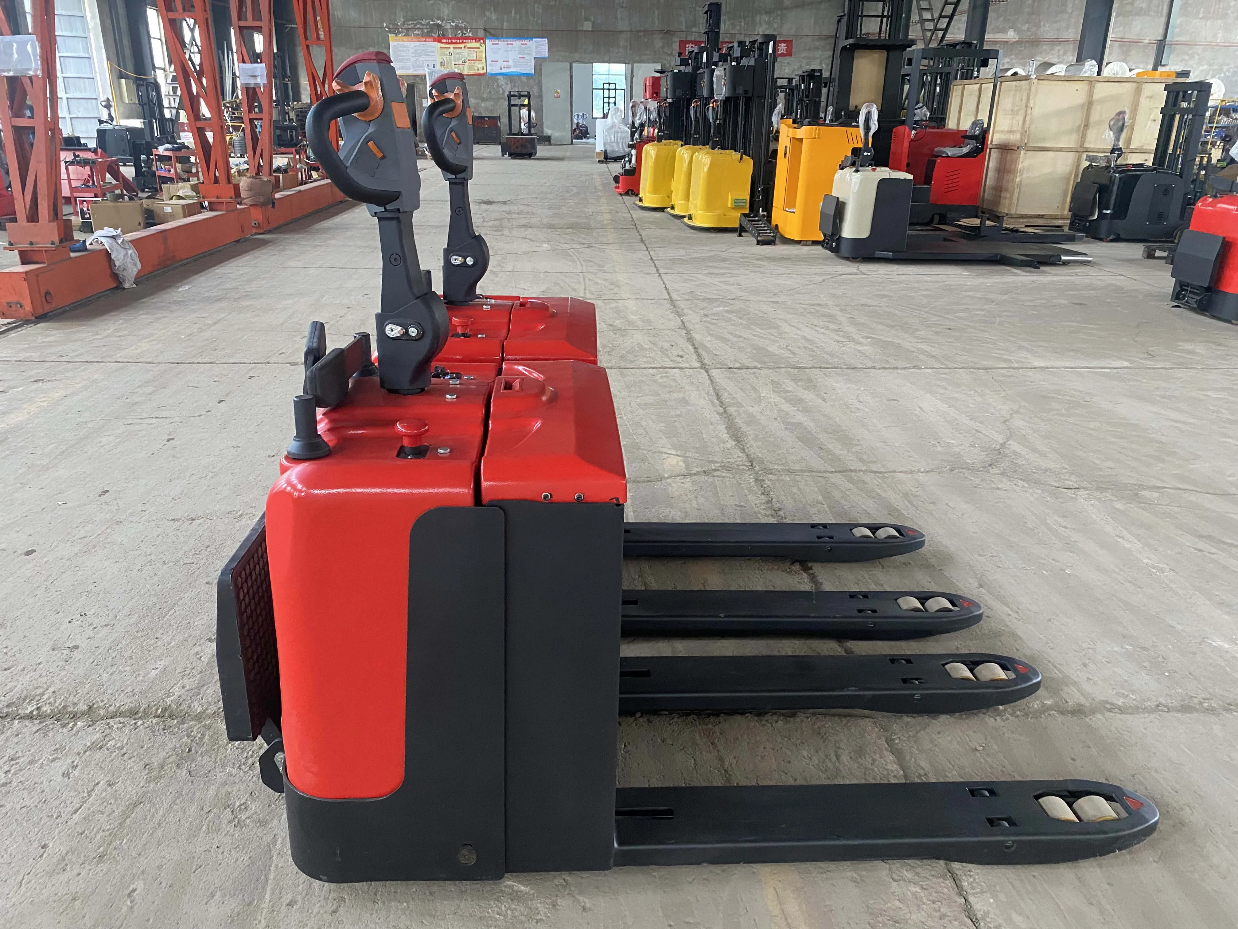 Younglift 3 тонны батарея управляемая тележка для поддонов в Китае (стандарты CE, сертификат