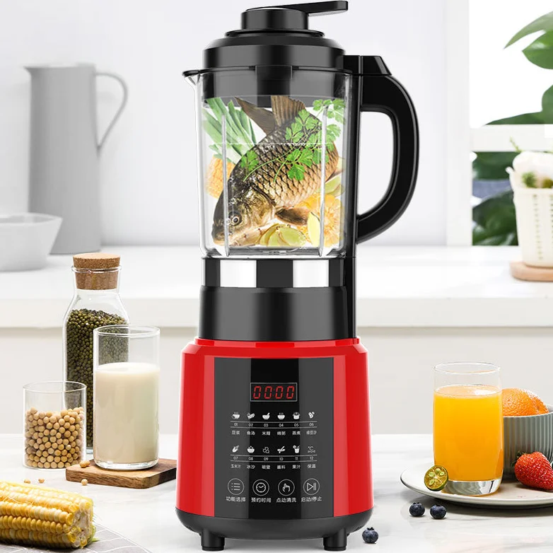 Portable smoothie blender Powerful heavy duty ice crusher machine Milkshake Mixer soybean milk full automatic dry blander