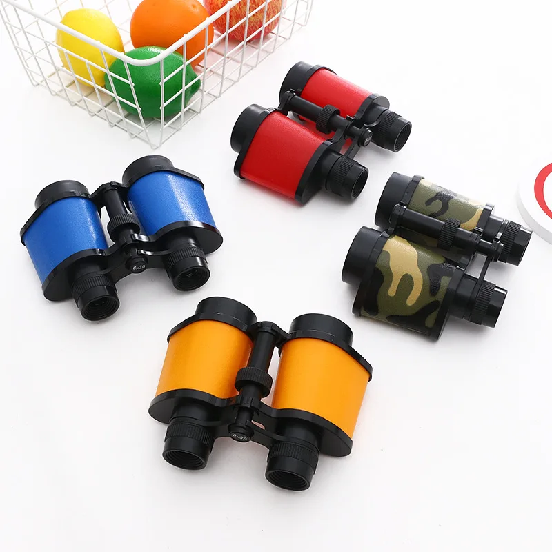 Binoculars Professional 8X30 Mini Child Telescope Compact Shockproof Binocular for Camping Tourism Travel Kids Toys Gifts L1