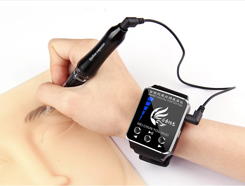 Hot Deals Wireless Digital Tattoo Pen Eyebrow Lip Microblading Micro Blading Permanent Makeup Pmu Machine Without Anesthesia