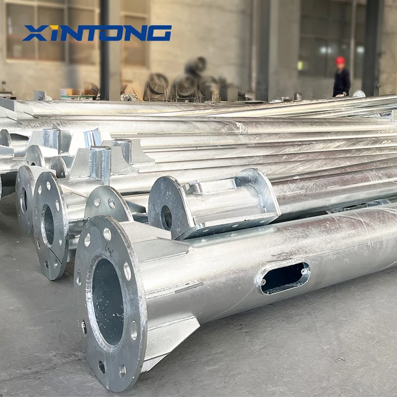 XINTONG Octagonal Customized Hot-dip Galvanized Street Light Pole