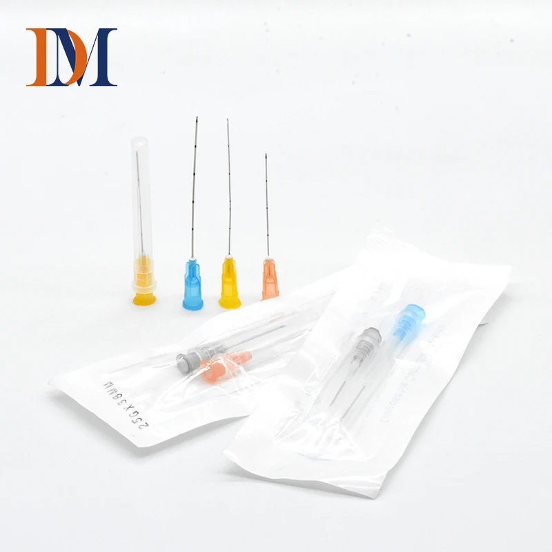 Корейская инъекционная Гиалуроновая кислота медицинская тупая игла cannula наполнитель размеры