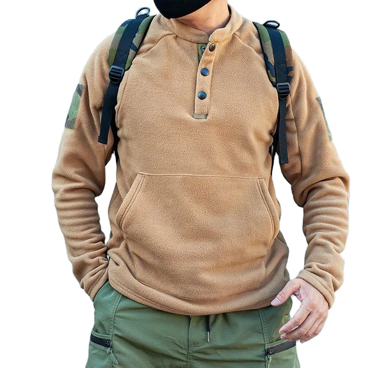 Генри привели тактический флис мужской на весну и осень для отдыха на открытом воздухе флис пальто с флисовым воротником для того, чтобы держать теплый fle