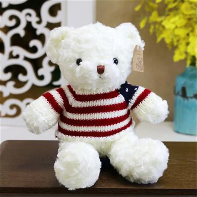 Small 30cm Teddy Bear Plush Toy Mini Bear For Kids Boys Girls Promotional Gift Baby Soft Toy Teddy Bear Stuffed Dolls