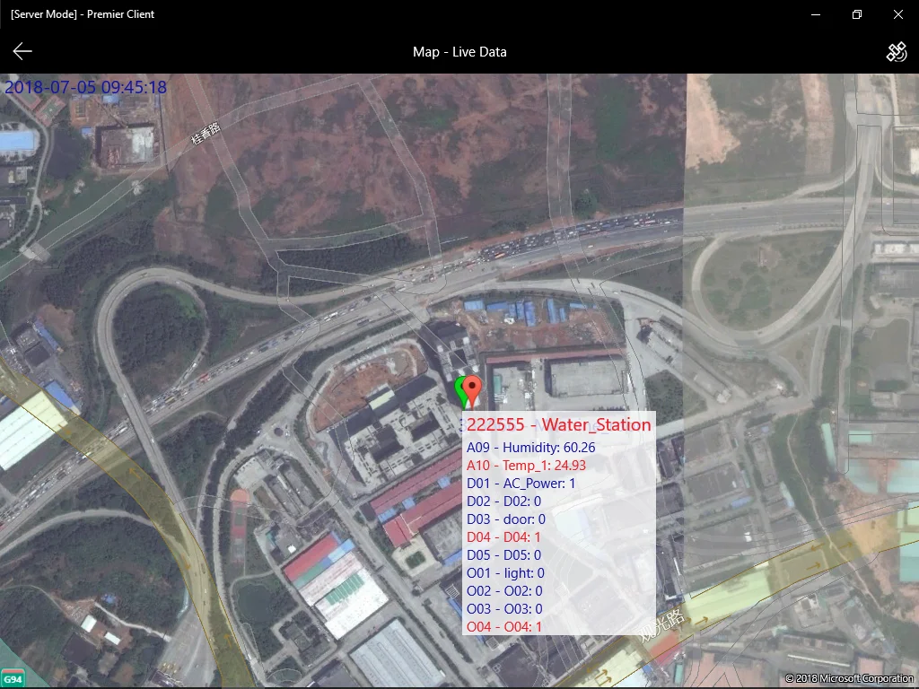 4G Real Time Temperature Humidity and 4g lte gps tracker custom server data logger temp and humidity monitor