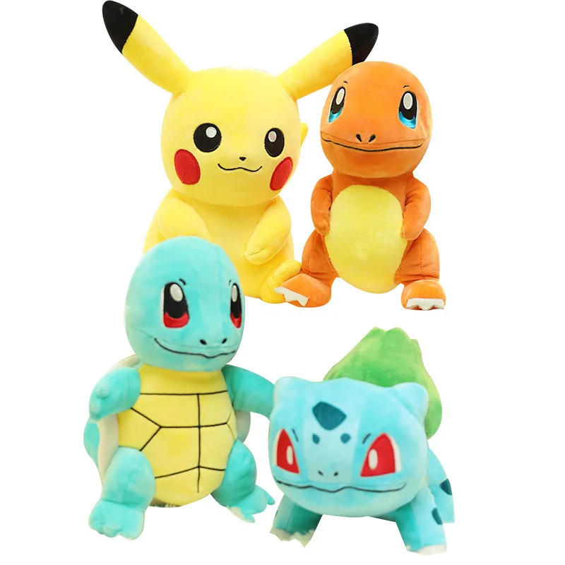 Top Selling Cartoon  Anime Peripherals Pokemoned Stuffed Plush Toy Good Present for Kids