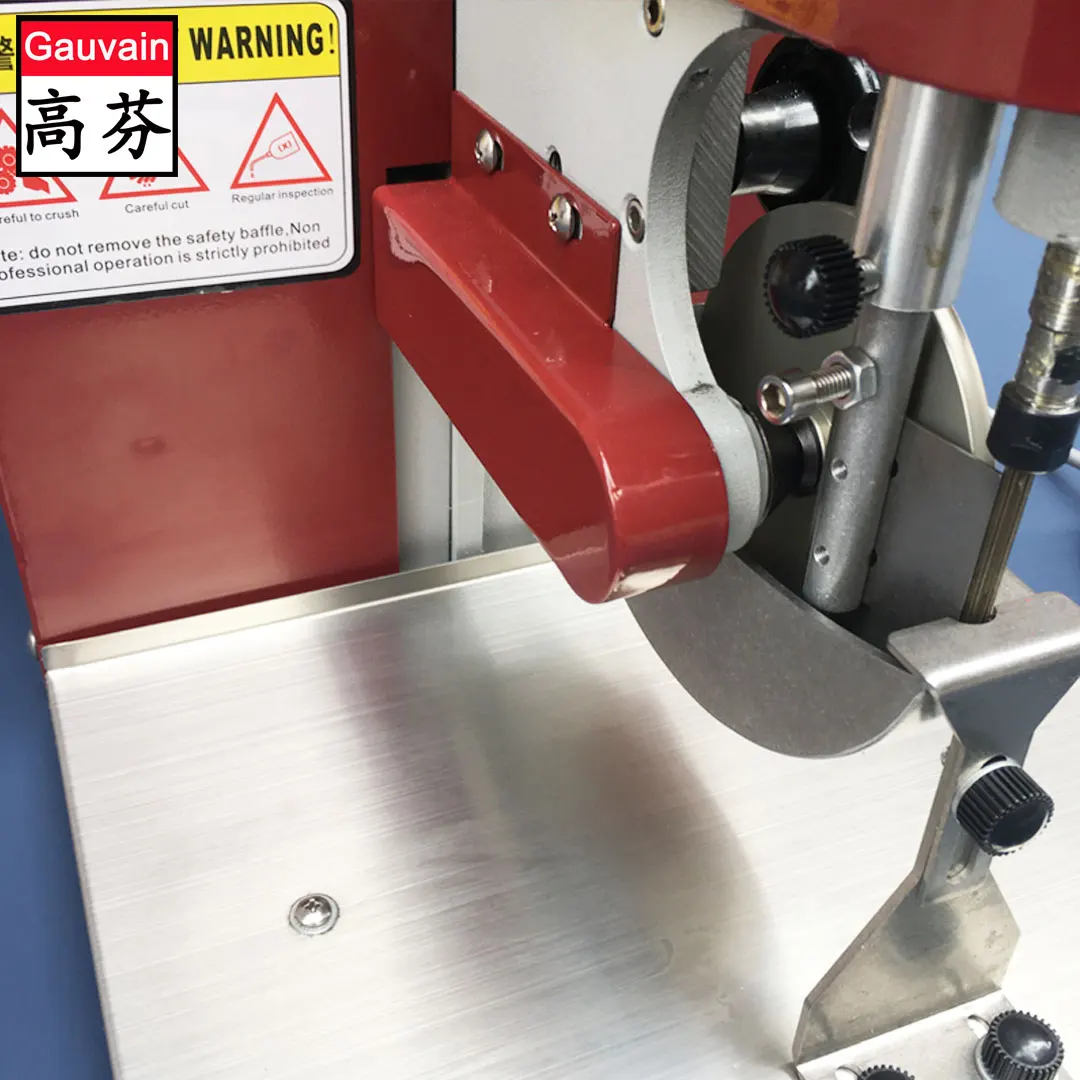 Single side electrical leather edge painting machine for Belt Bags