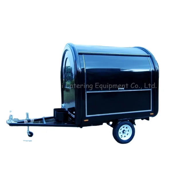 Mobile Electric Motorcycle Food Cart Fruit Vending Machine Restaurant Trailer Food Truck Fiber Glass China Car Restaurant 1 Unit