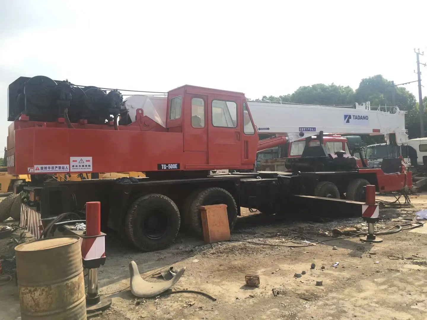 tadano nissan 50ton used GT500E-I truck crane for sale