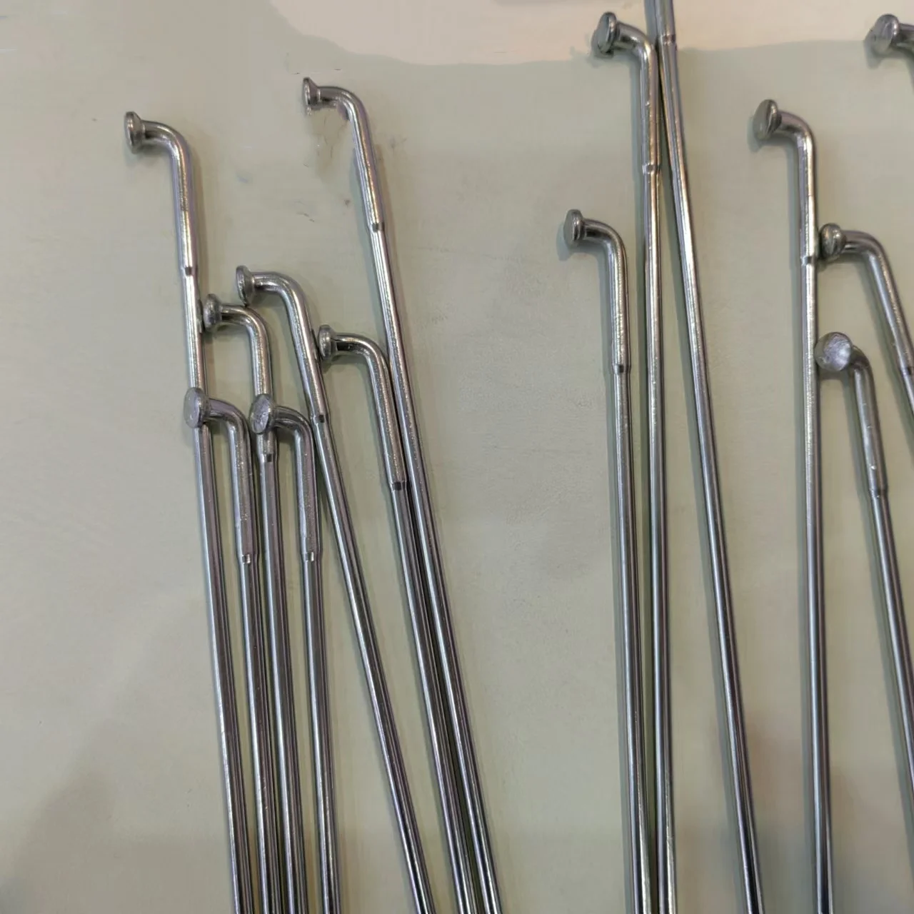 Stainless Steel Change Diameter 14G Bike Spoke 8-13G E-bike Motorcycle Spoke With Nipple