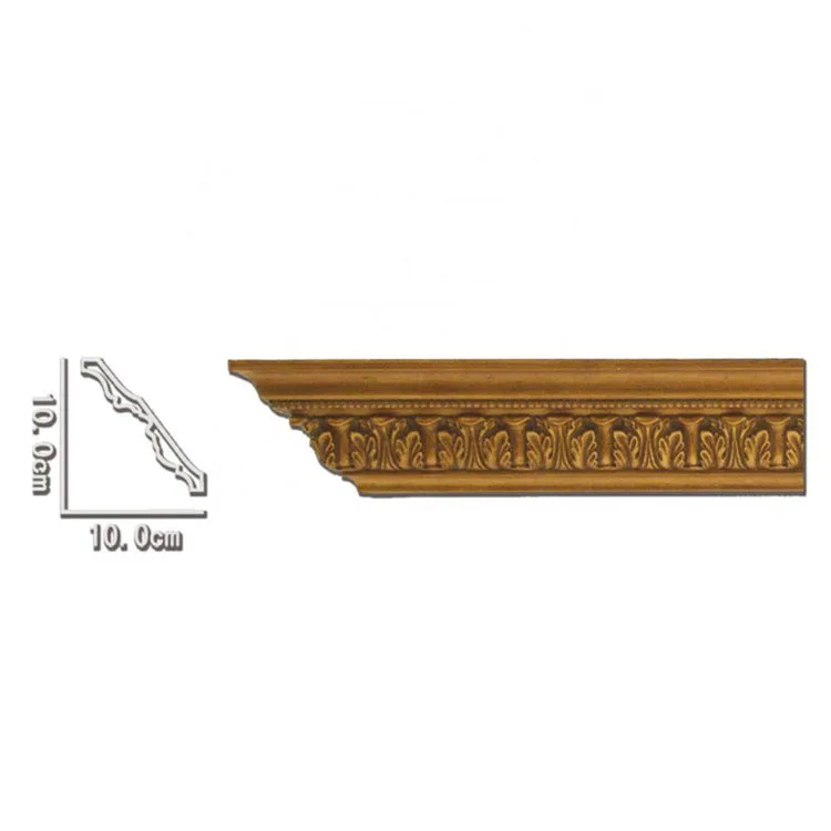 Banruo white classic style window door cornice frame line moulding for house