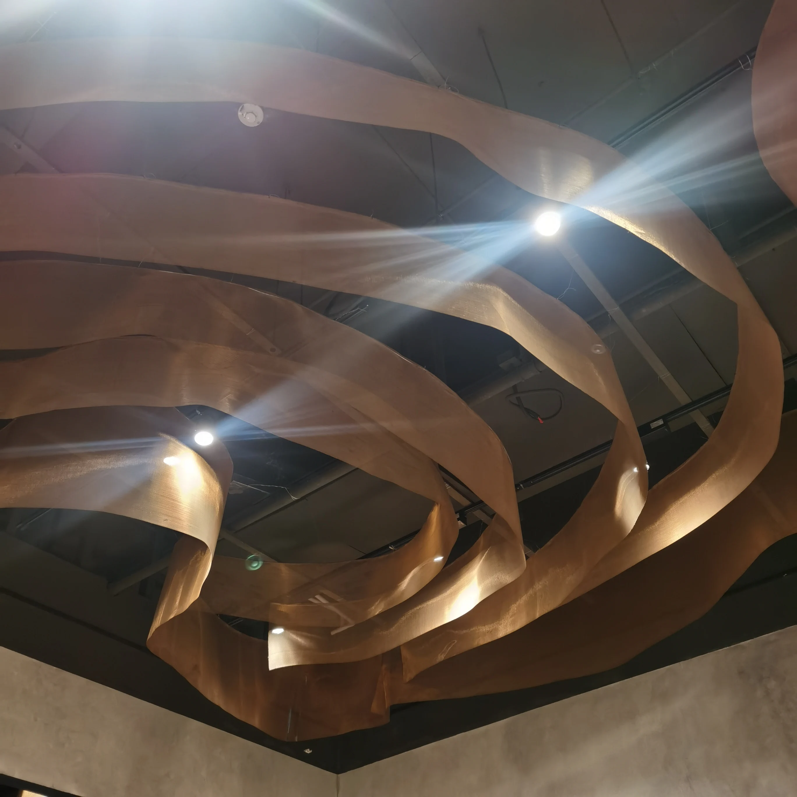 Factory supply decorative aluminum expanded metal mesh interior ceiling