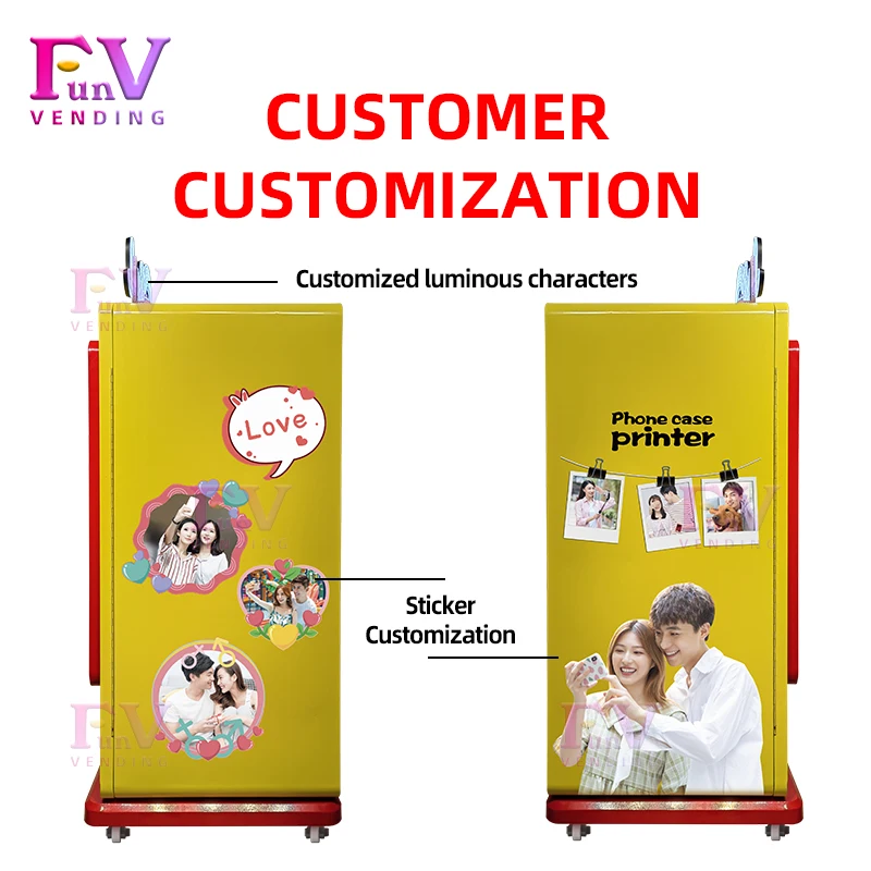 One -click print photo fully automatic mobile phone case printer 3D printing UV printer