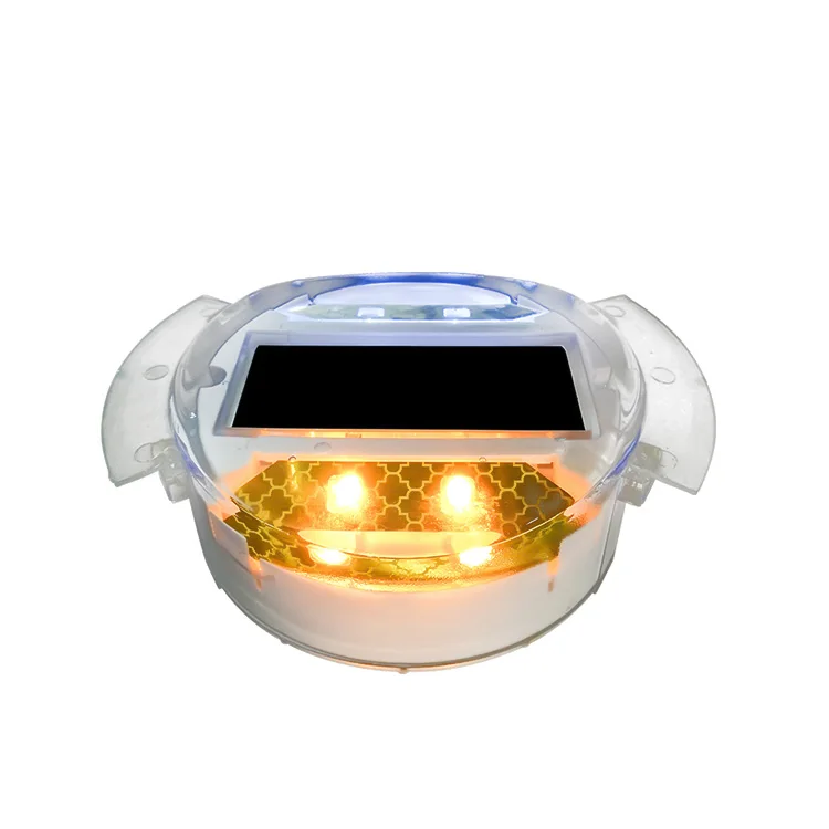 Solar Power Marker Solar Powered Bright flashing Road Stud Highways Pathway Road solar marker