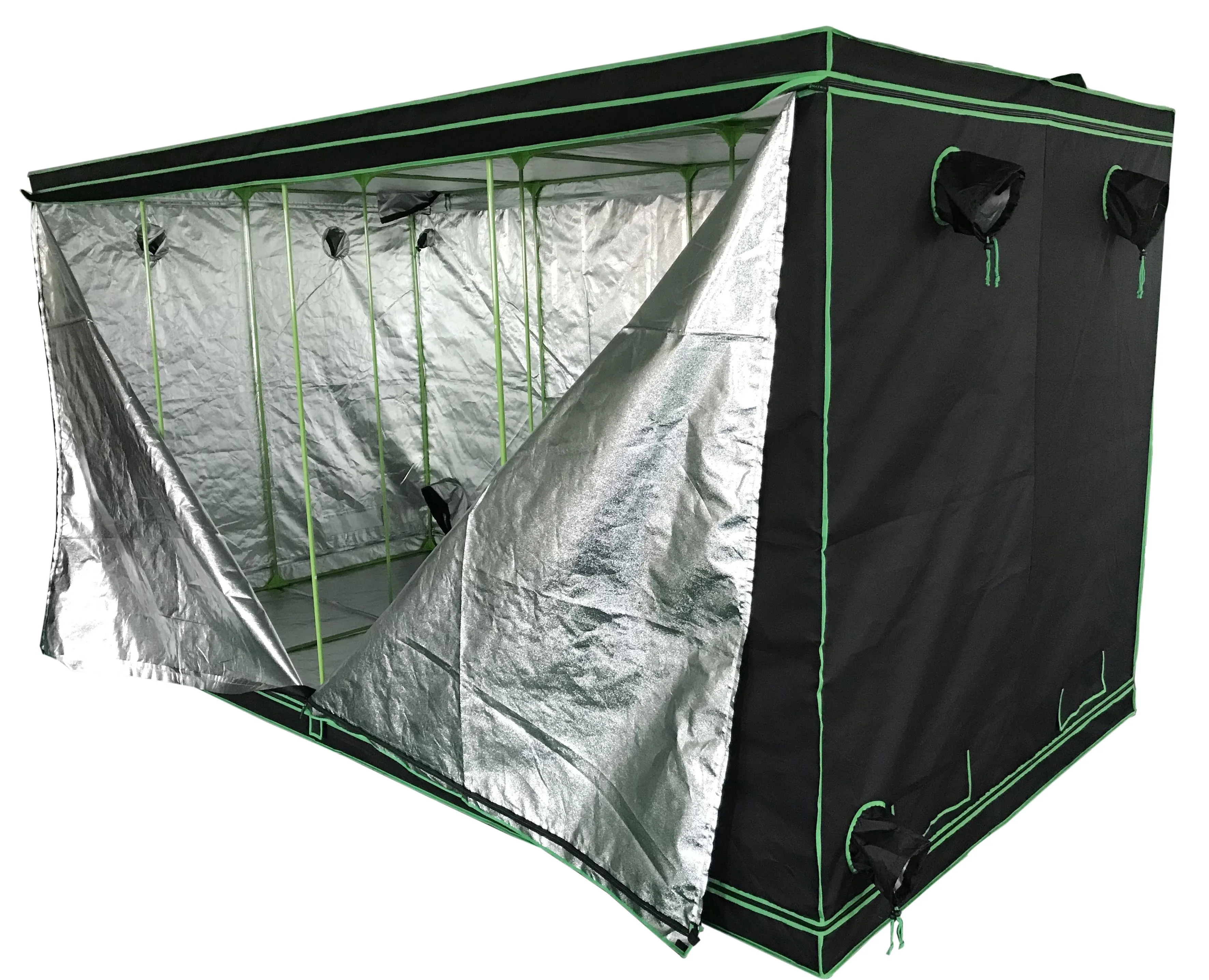 Complete Indoor Box Hydroponic grow tent 600D / 1680D Mylar Plant Grow Tent for sale
