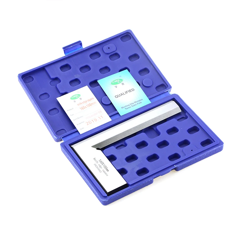 
160*100mm carpenter 90 Degree Precision knife edge square blade angle square try square measuring tool angle ruler 