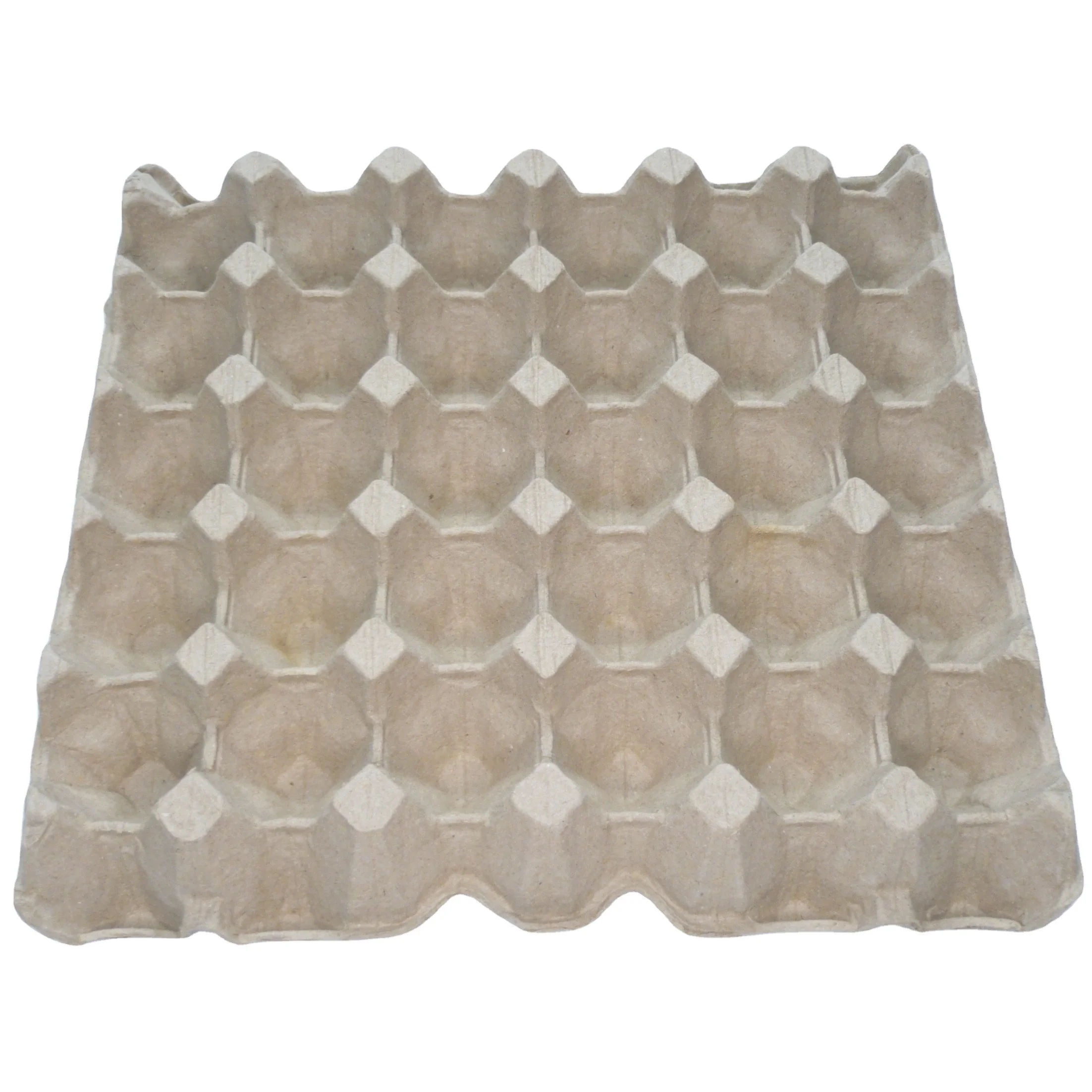 Biodegradable High quality empty paper pulp egg tray prices