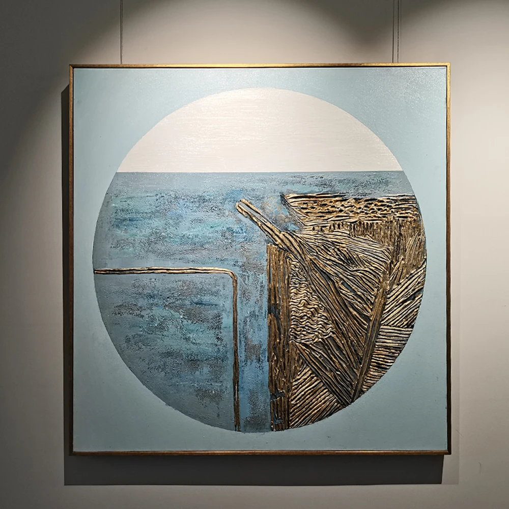 2021 modern decorative pictures oil handmade hand-painted painting for living room wall decor