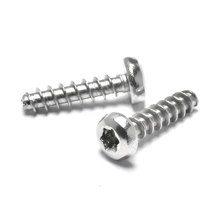 TOBO Stainless Steel or Zinc Plated Pan Torx Head Thread Forming Self Tapping Screw for Plastic Metal Wood
