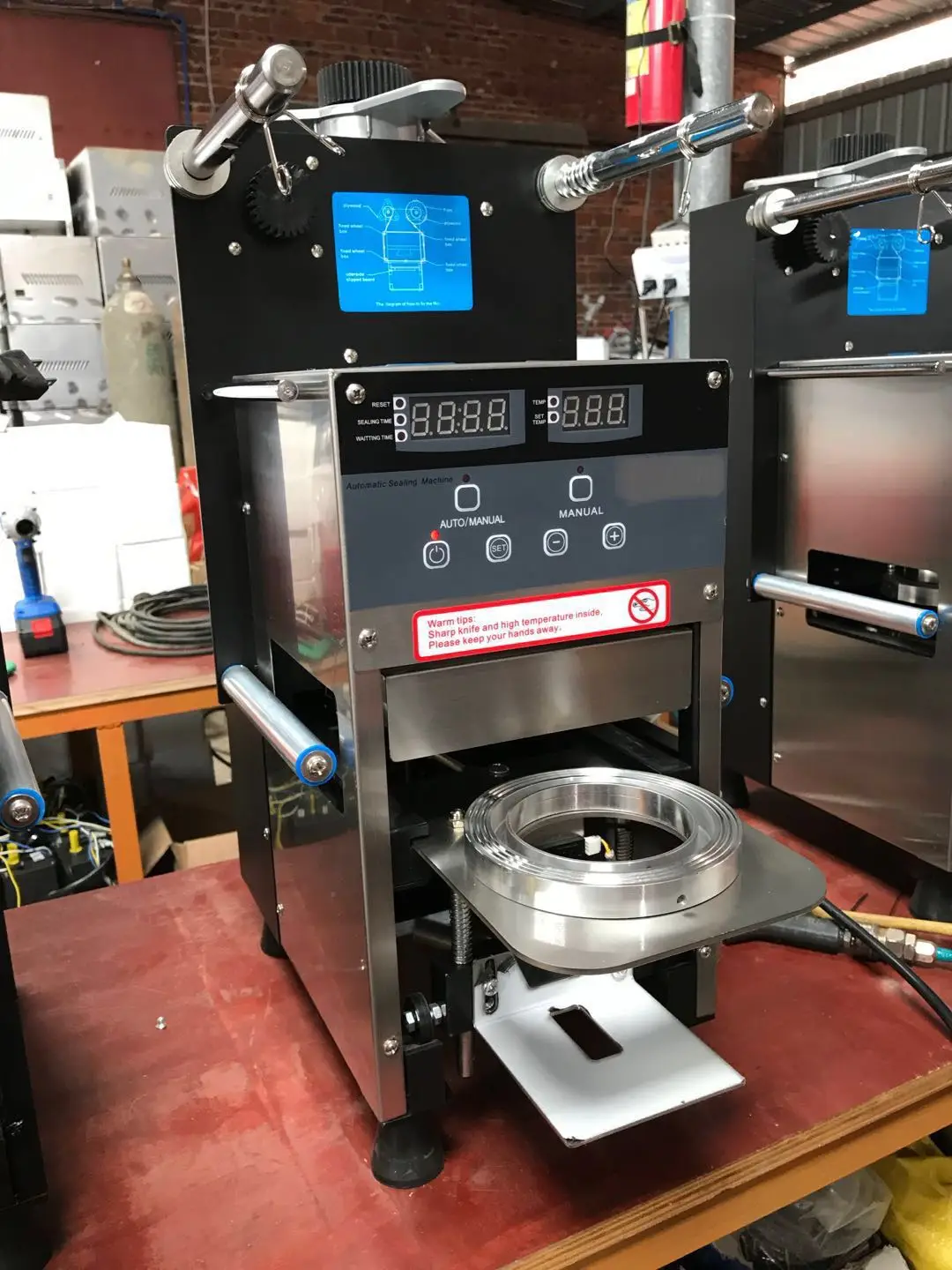 Manual Type Sealing Machine Automatic Cup Sealing Machine