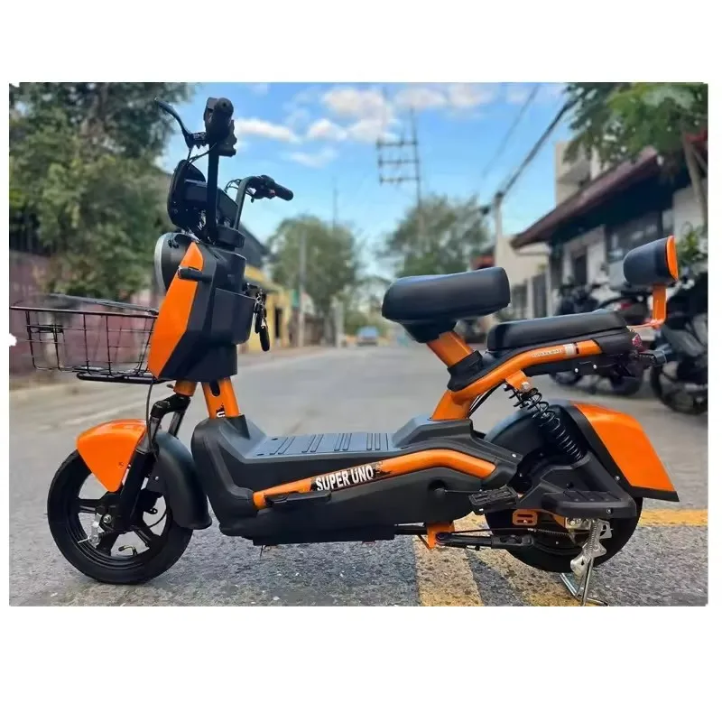 Wholesale Ebike City Electric Bike 48v350w 14inch Vintage Motorcycle With Pedal Electrica For Adult Women