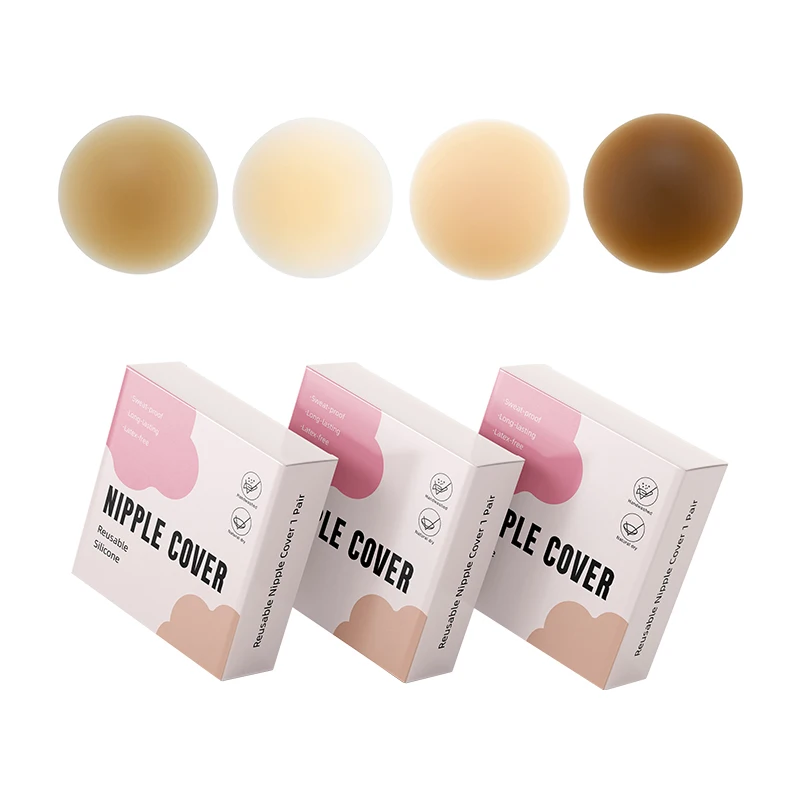 INVISFEEL invisible underwear nipple cover breast petals corsage silicone nipple sticker m breast lifting nipple pad