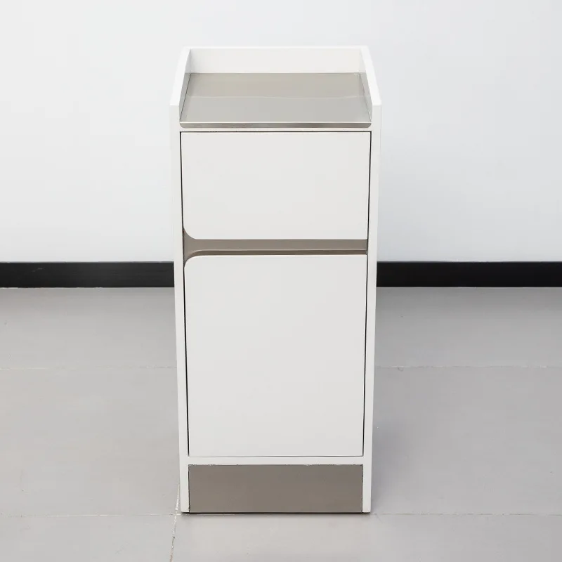 Simple barber store tools beauty salon storage cabinet display hairdressing cabinet