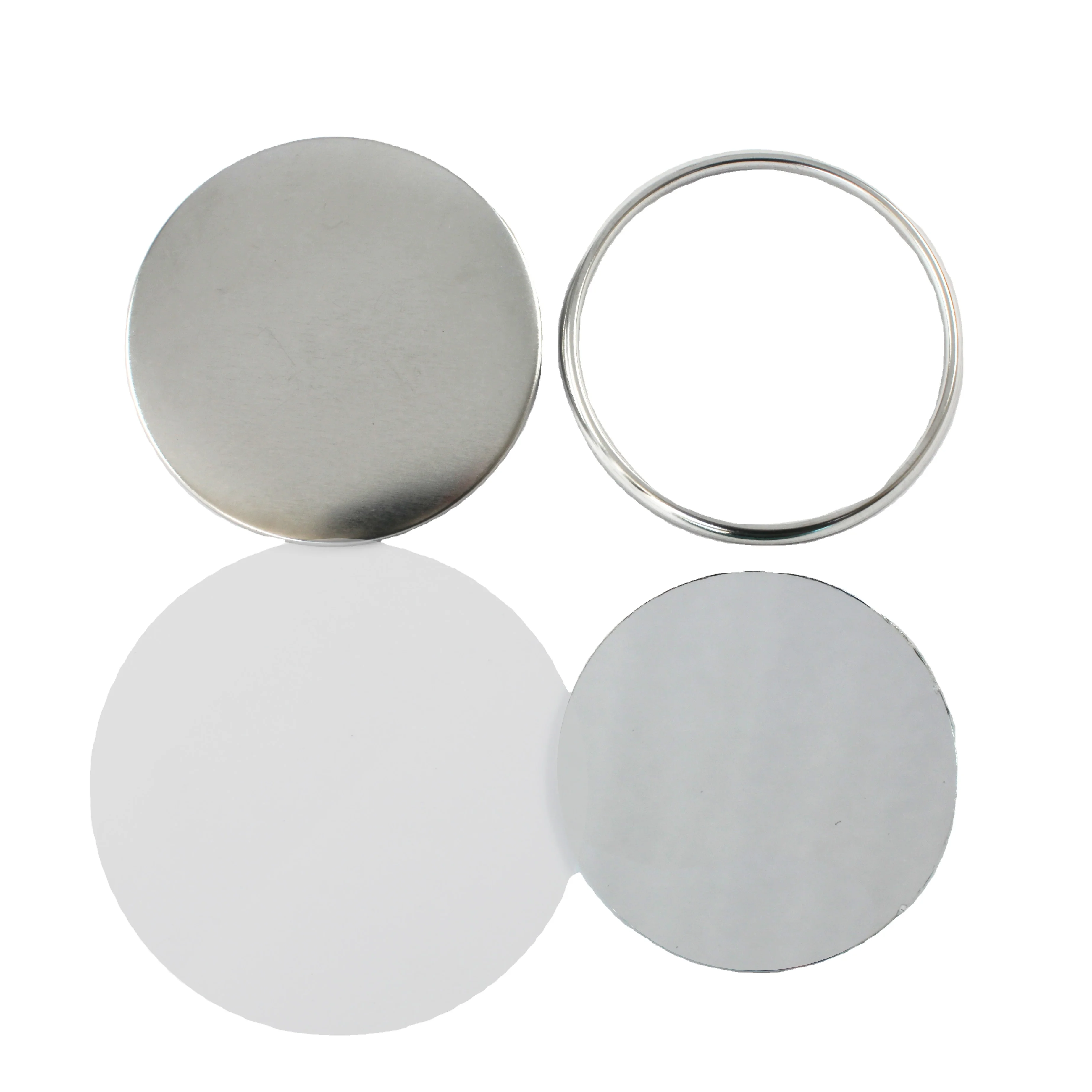 Pocket Cosmetic Metal Mirror button