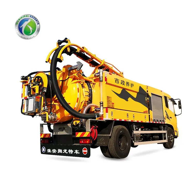 High quality China manufacturers combined sewer transporters tank truck
