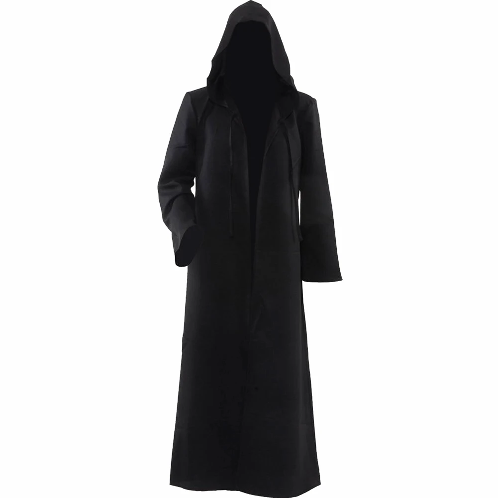 Модель 2021 года одежда для взрослых в стиле звездного войны костюм джедая туника Халат с капюшоном Анакин униформа Скайуокера коричневая версия