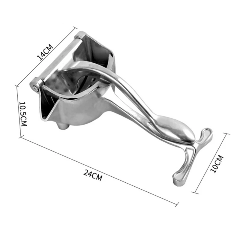 Manual Aluminum Alloy Manual Lemon Orange Juicer Extractor Machine Fruit Hand Pressure Squeezer Juicer