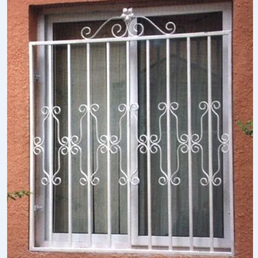 2011 new design china manufacture producer wrought iron window grill