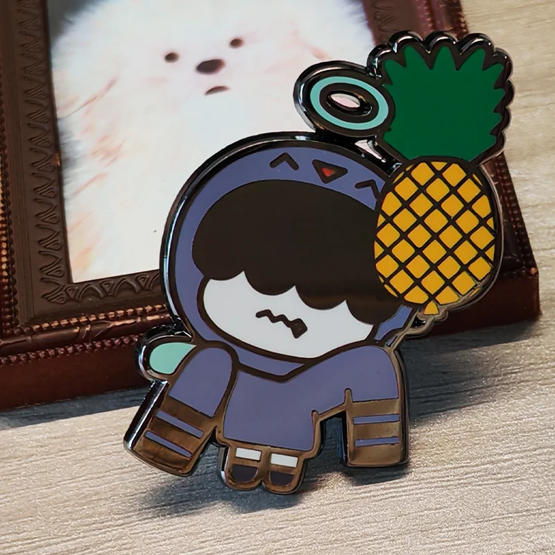 Direct Factory Customize High Quality Black Nickel Plating Metal Hard Enamel Pins