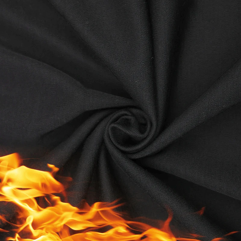 200gsm Interlock 50 Meta Aramid 50 Lenzing FR Fire Resistant Nomex Fabric Flame Retardant Aramid Fabric